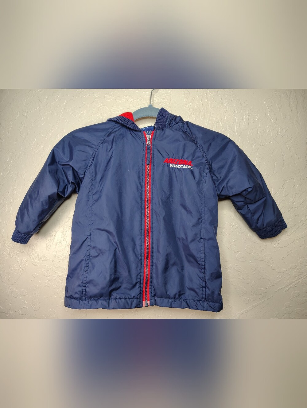 Kids Navy Blue Arizona Wildcats Jacket Size 4T